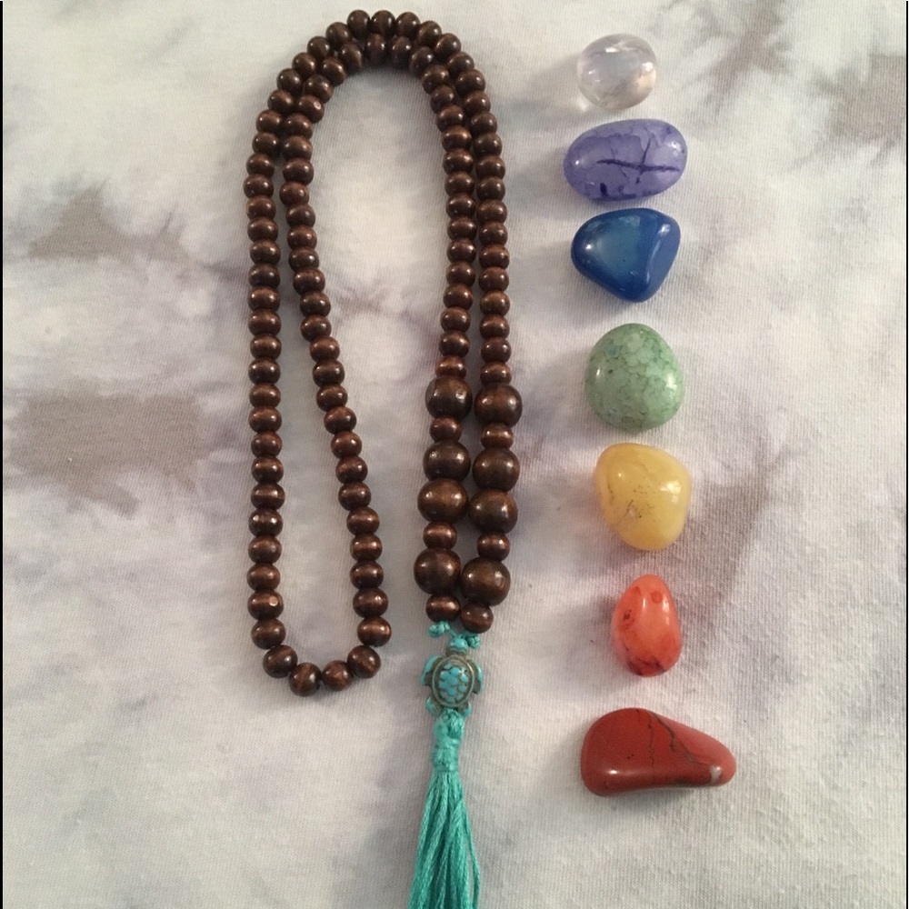 Handmade mala necklace
